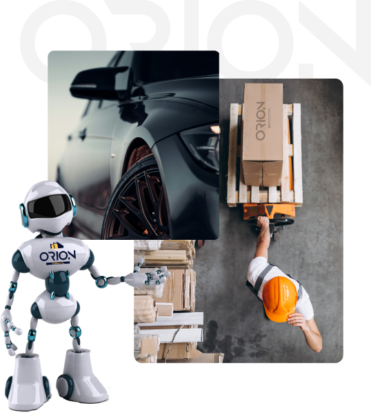 Robot y baterías Orion