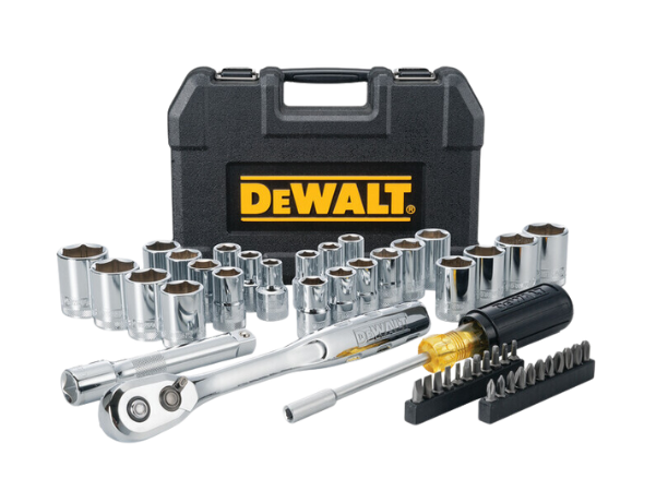 Juego de Dados mas Herramientas mecánicas 49 piezas 1/2''