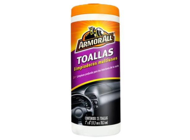 Toallas Limpiadoras Multiusos 25u para autos