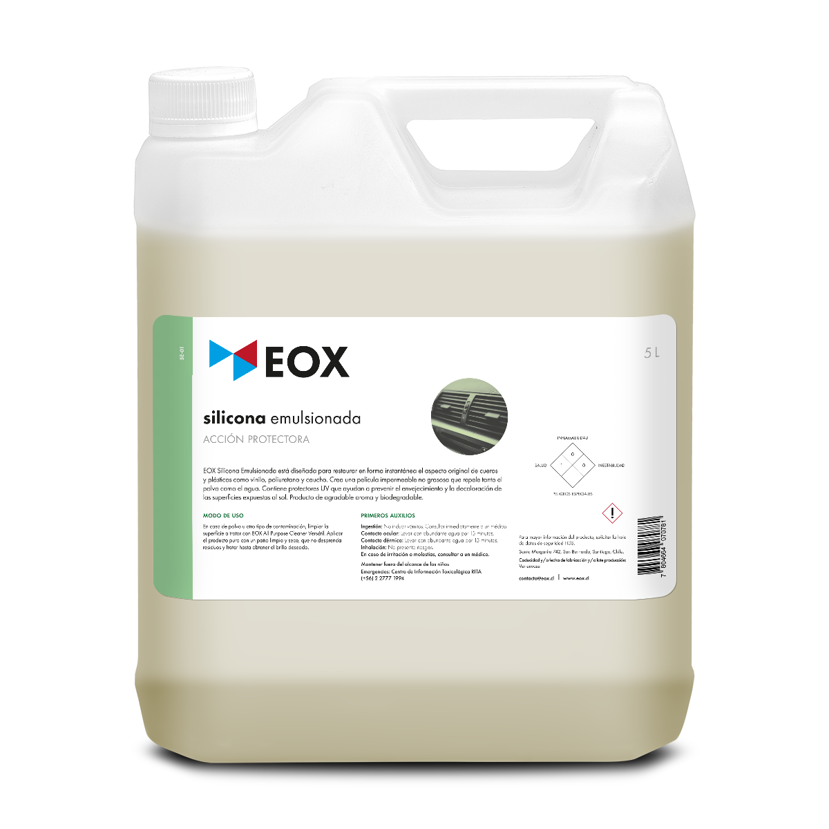 Silicona Emulsionada | Acción Protectora