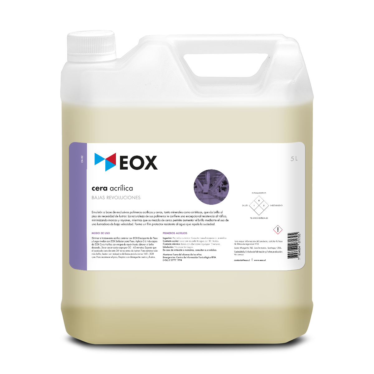 Cera Acrílica | Bajas Revoluciones