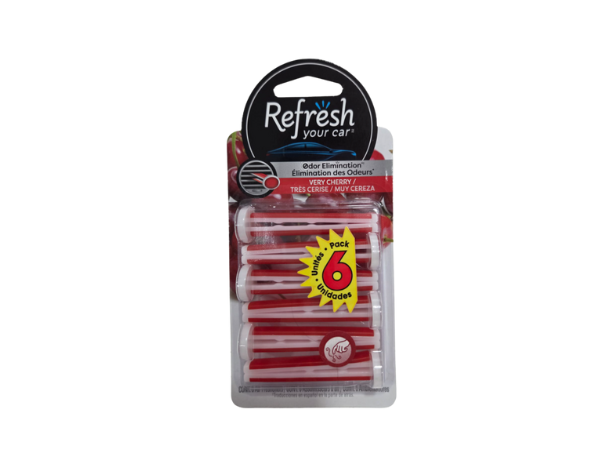 RYC PK X6 AROMATIZANTE VENT STICKS VERY CHERRY (446900)