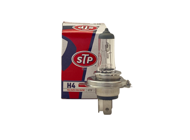 Ampolleta auto H4 Halogen 12V 60/55W BASE P43T STP