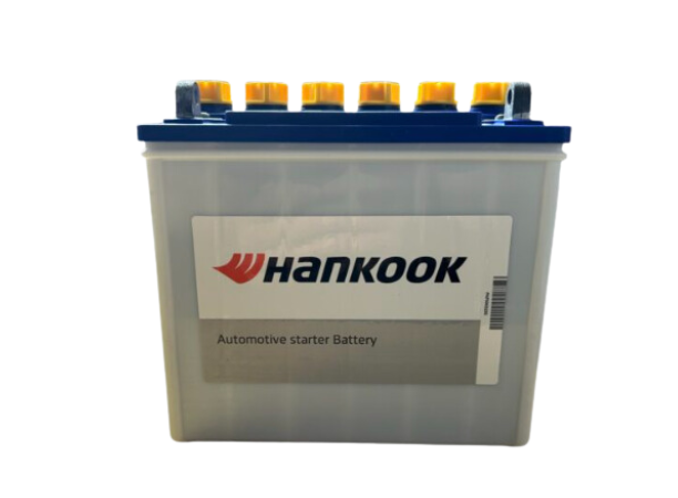 Batería Hankook 26 AH 275 CCA borne ojo derecha