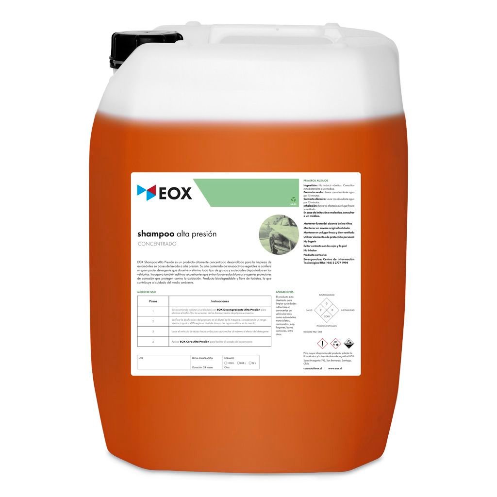 Shampoo Alta Presión | Concentrado