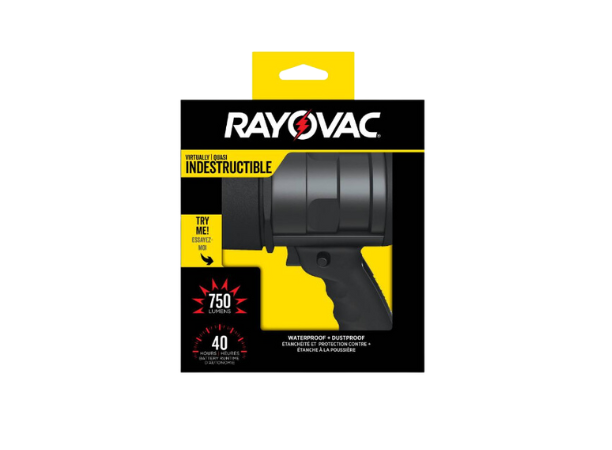 Linterna Potente Rayovac Foco Indestructible +6 Pilas AA