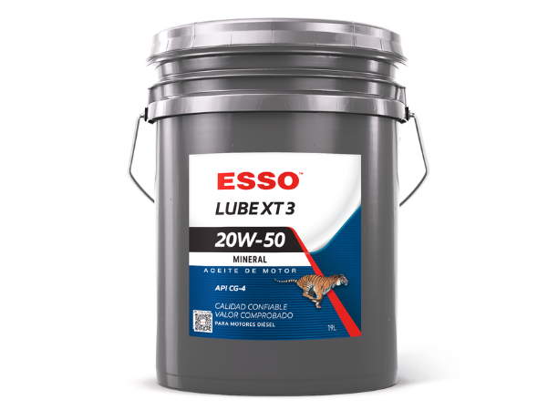 ESSOLUBE XT3 20W-50, 19 LT