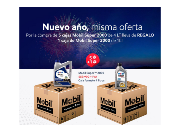 Promo 5+1 Super 2000 10w-40