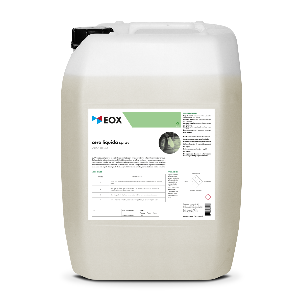 Cera Líquida Spray | Alto Brillo