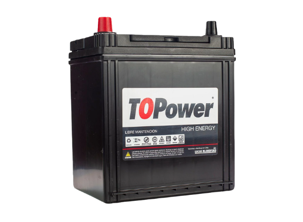Baterías Lucas Topower 35AH  +IZQ 330 CCA B/ Delgado