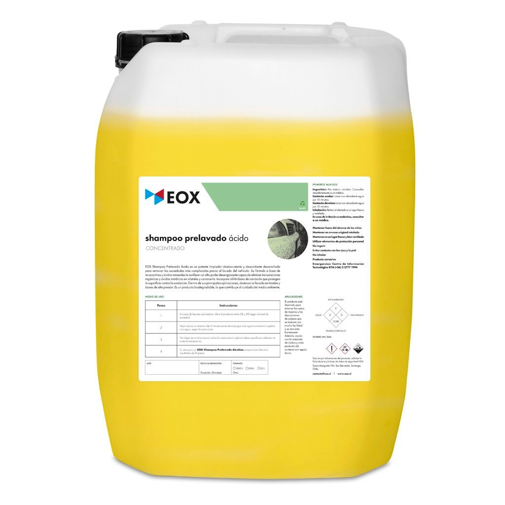 Shampoo Prelavado Ácido | Concentrado