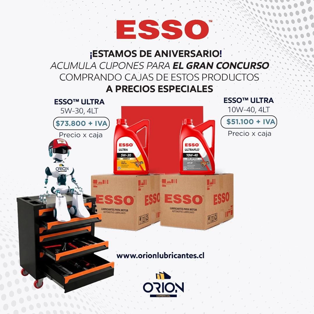 Esso Ultraflo 10W-40, 4LT