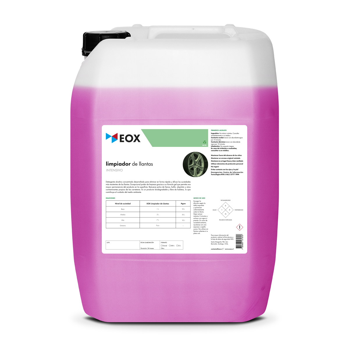 Limpiador de Llantas | Intensivo