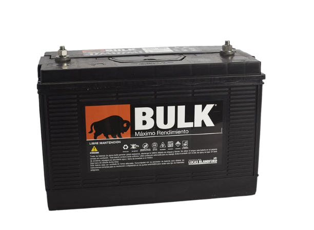 Bateria Bulk 100 AH B/Perno Al Centro 750 CCA