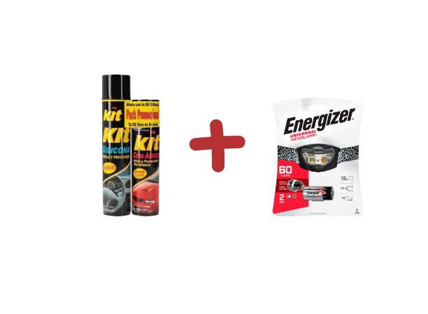 Pack kit cera + Linterna Energizer