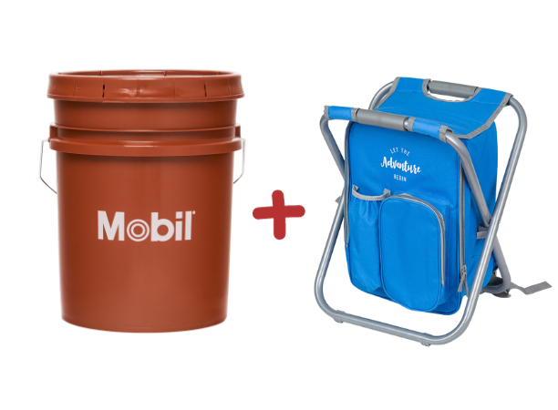 Mobilfluid 424 + Silla Cooler Azul