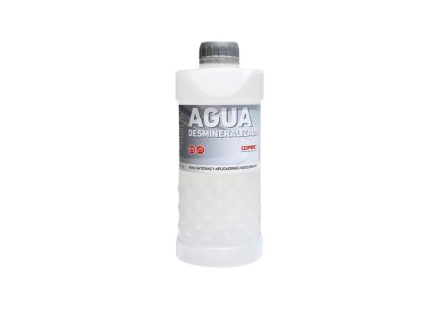 AGUA DESMINERALIZADA, 1LT