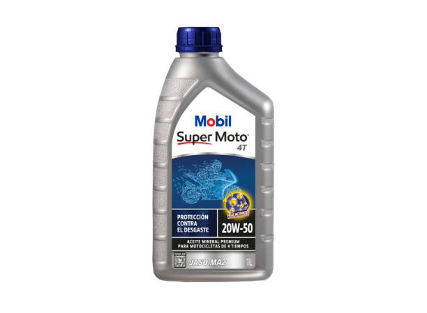MOBIL SUPER MOTO 4T 20W-50, 1LT