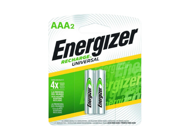 Energizer Recharge AAAx2 (700 mAh) NH12URP2 (E000018300)